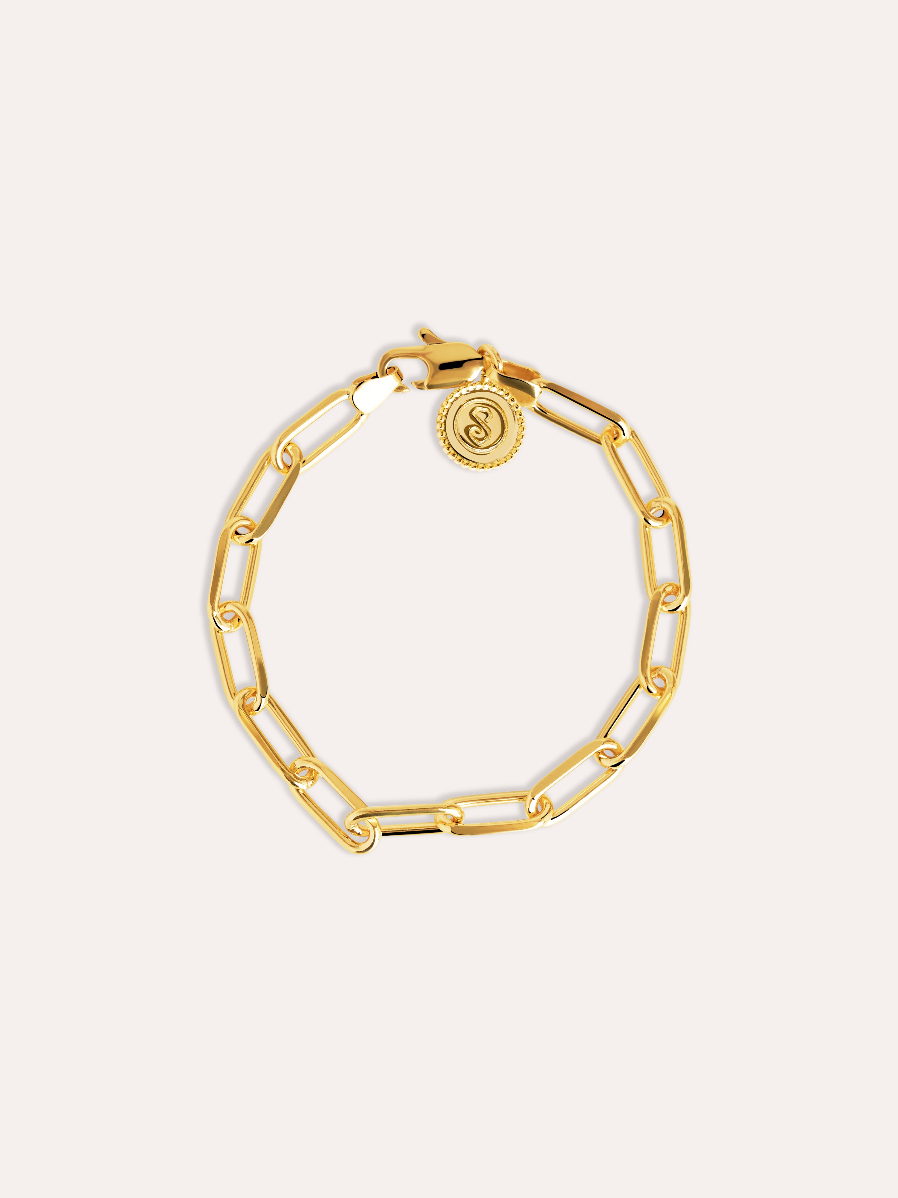 Pulsera Link Baño Oro