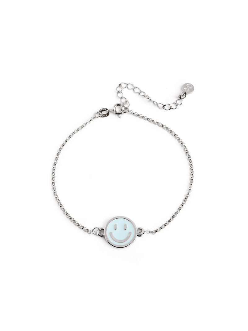 Smiley Sky Enamel Armband