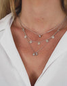 Collar Moon Star Sparks Plata
