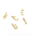 Initial Personalized Letters & Silver Necklace with Gold Plating - vista 4